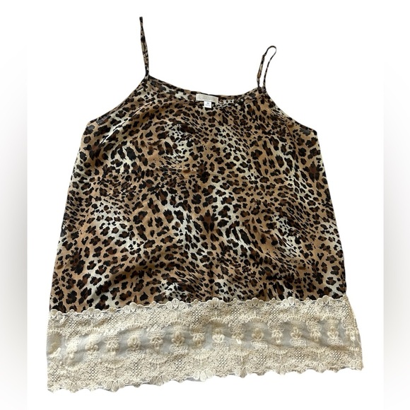 Leopard Animal Print Camisole Top Tank - Picture 2 of 8